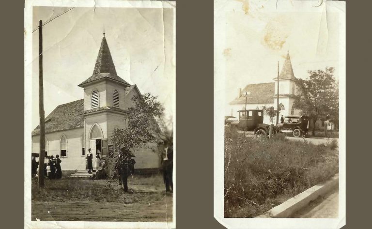 FIRST CHURCH BUILDING 1910 - 1926