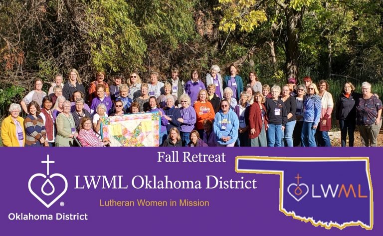 LWML Oklahoma District Fall Retreat